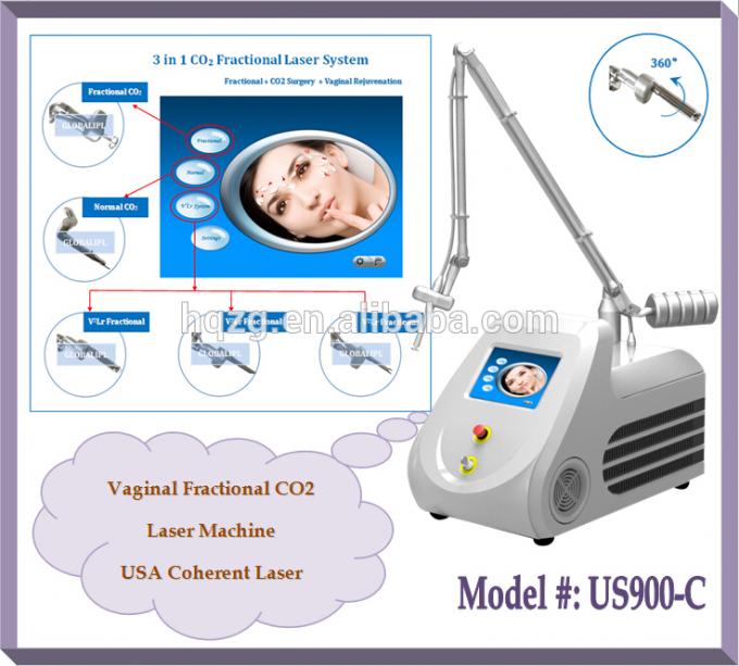 Máquina do tratamento da acne do laser do CO2 do CE do profissional de Globalipl 2018/laser fracionários aprovados da acne